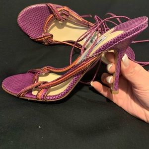 Brand new jimmy Choo lace up sandal